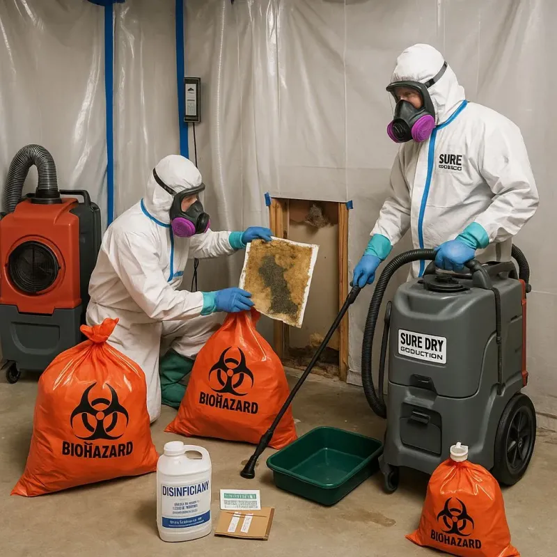 Contaminated Water Handling Protocols process in Luquillo, PR